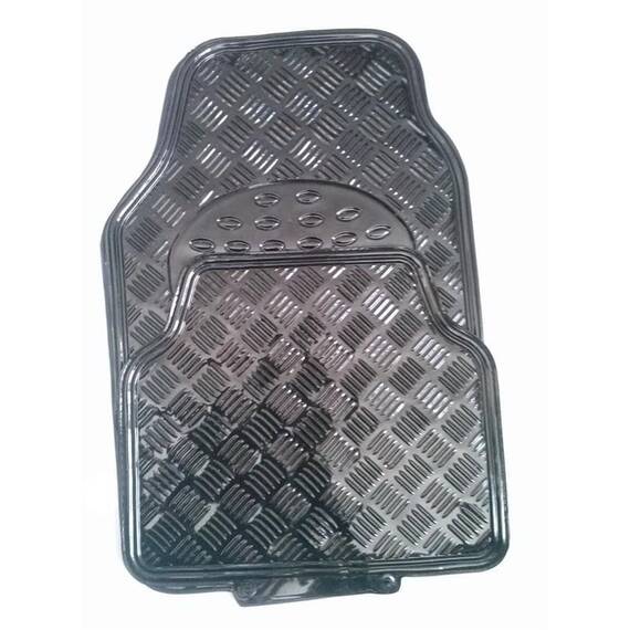 Covorase auto universale model ALUMINIU - NEGRU - - Roveli