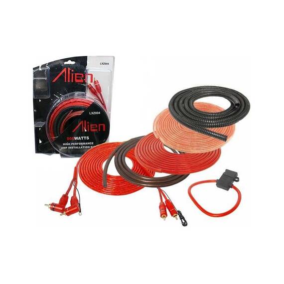 Kit cabluri amplificator ALIEN Essential 800W MAX, AVX-MR004 - - Roveli