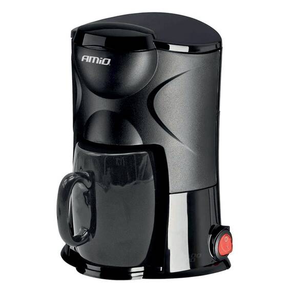 Cafetiera auto pentru autoutilitare si microbuze, alimentare 12V, putere 170W, volum 150ml - - Roveli