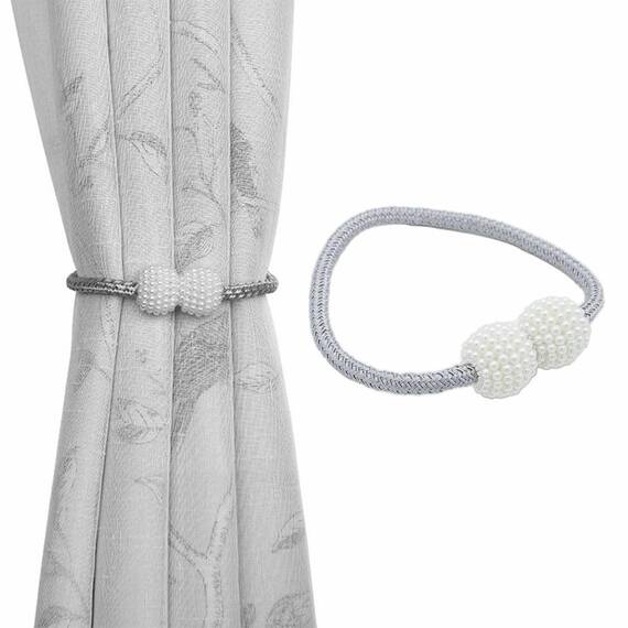 Bratara magnetica de prindere perdele/draperii, model PEARLS - - Roveli