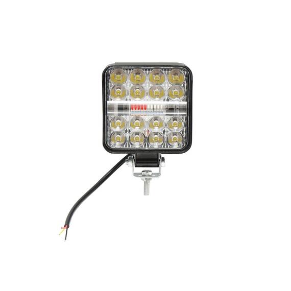 Lampa proiector combinata 26 LED-uri 9-80V 6500K 84x21x84mm IP67 Cod: BK69405 - - Roveli