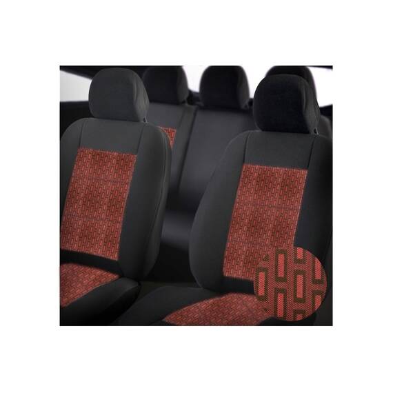 Huse scaune auto universale PREMIUM  cu bancheta spate fractionata  Cod:F3001-P28 - - Roveli