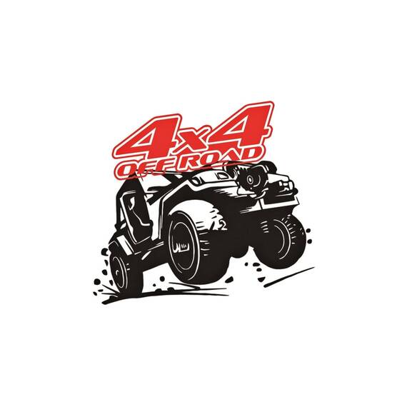 Abtibild " 4X4 OFFROAD" Cod: XL-08 - - Roveli