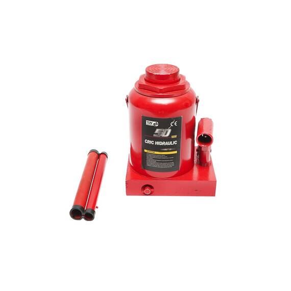 Cric hidraulic tip piston, sarcina maxima suportata 50T Cod: BK82111 - - Roveli
