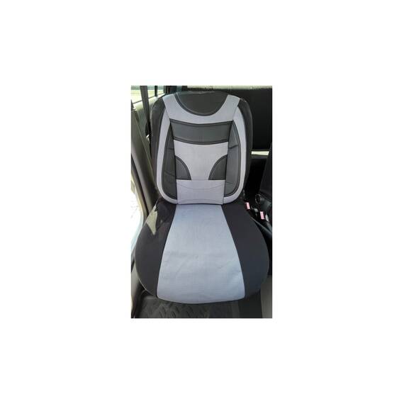 Huse scaune auto universale fractionate ,Culoare:Negru+Gri / 11piese Cod:HNG1321-2 - - Roveli