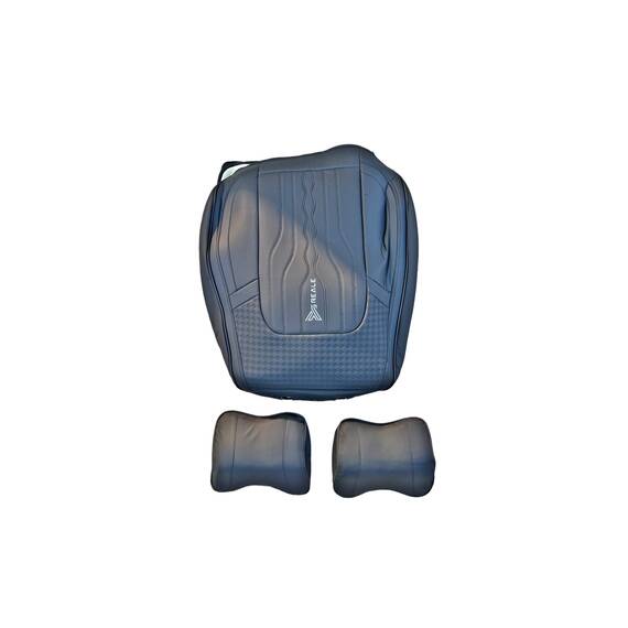 Huse auto universale 9D PREMIUM imitatie piele + alcantara  Culoare:Negru  Cod:1190-1 - - Roveli