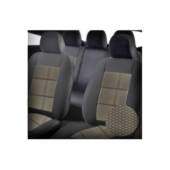 Huse scaune auto universale PREMIUM  cu bancheta spate fractionata  Cod:F3001-P26 - - Roveli