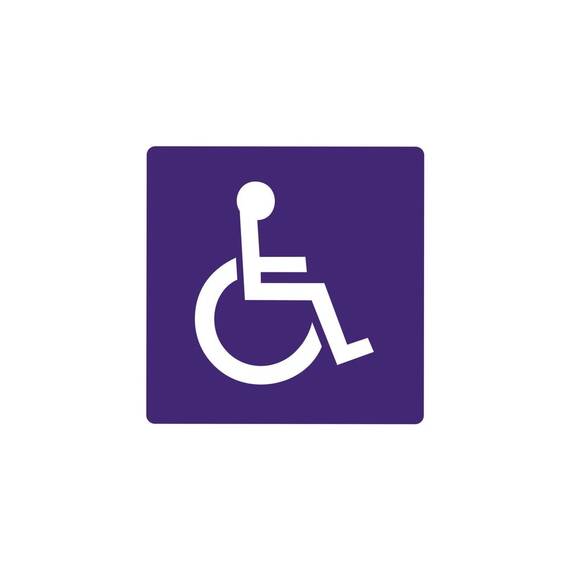 Abtibild "PERSOANE CU DIZABILITATI"   Cod: YGT-08 - - Roveli
