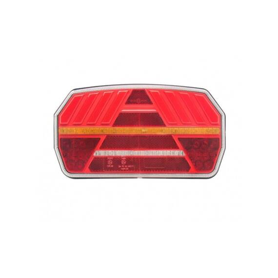 Lampa spate 240x130, LED, 5 functii, cu mers inapoi,   Cod: SL-5039 - Stanga - - Roveli