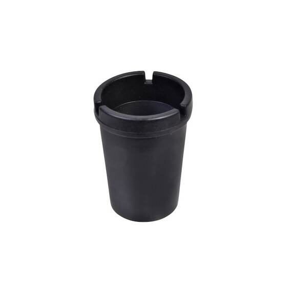 Scrumiera auto universala  plastic negru  Cod:AC806 - - Roveli