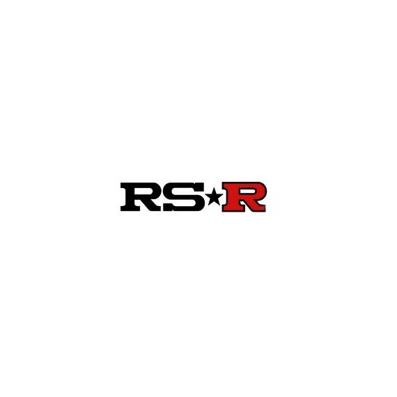 Abtibild  "RS-R" diverse culori Cod:DZ-51 - Negru + Rosu DZ-51 - - Roveli