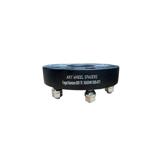 Distantier jante auto  6x139.7  35mm negru,prindere dubla  cu piulite incluse  M12x1.5  67.1 Cod:DST3011 - - Roveli