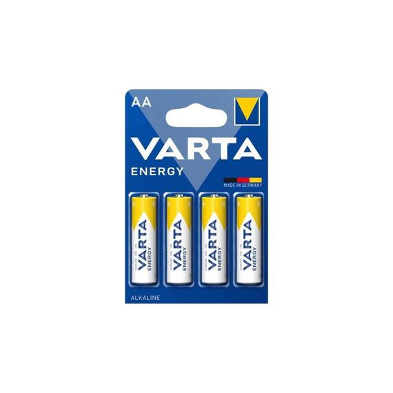 Baterie Varta ENERGY Alcalina R6 AA  ( set 4 buc.) Cod:4106 - - Roveli