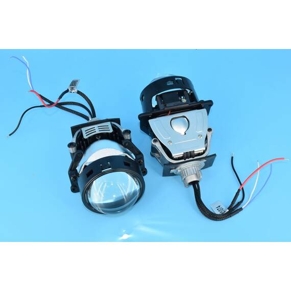 Set lupe LED far 12V cu 2 faze 43/55W 5500K H8Bi-LED - - Roveli