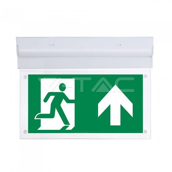 Lampa Exit LED 2W Montaj Aplicat 6000K COD: 836 - - Roveli