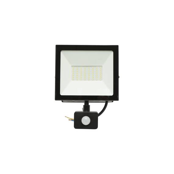 Proiector led 50W, 4500lm, 6400K, IP44 alimentare 220V-240V cu senzor de miscare   Cod: BK69716 - - Roveli