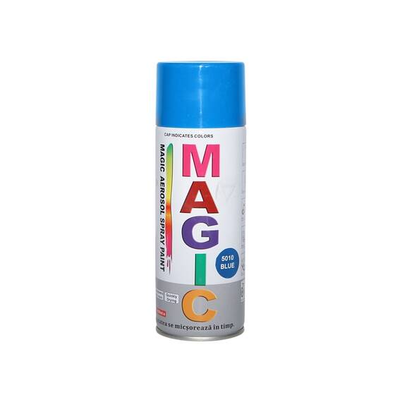 Spray vopsea MAGIC ALBASTRU  450ml Cod:5010 - - Roveli