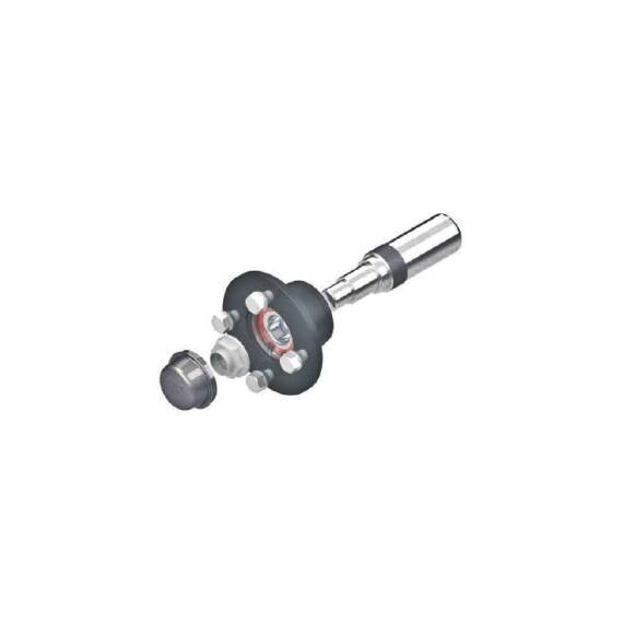 Butuc roata remorca 4x100 cu AX in cutie Cod:CW-0203 - - Roveli