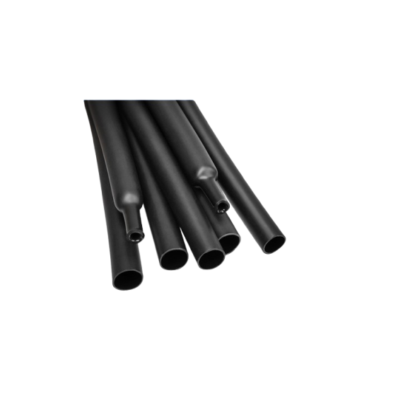 Tub negru varnis termocontractabil 4.0 mm, 200 m / rola Cod: VRN-Q4B - - Roveli