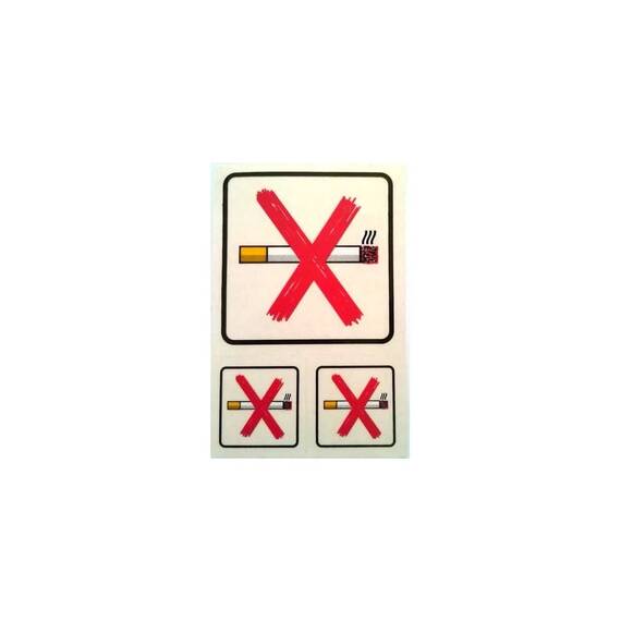 Abtibild   "Set fumatul interzis" Cod:DZ-13 - - Roveli