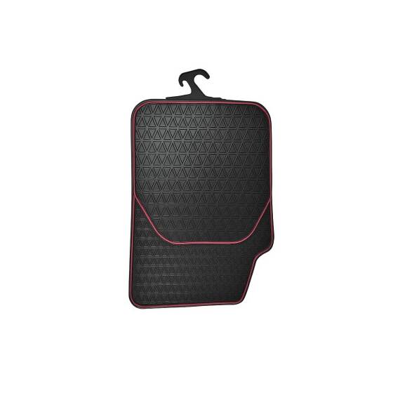 Covoare cauciuc interior cu dunga rosie  Universale R01 - - Roveli