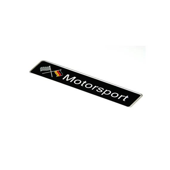Ornament " MOTORSPORT" 12cmx2.6cm  Cod:TS-013/LV001-2 - - Roveli