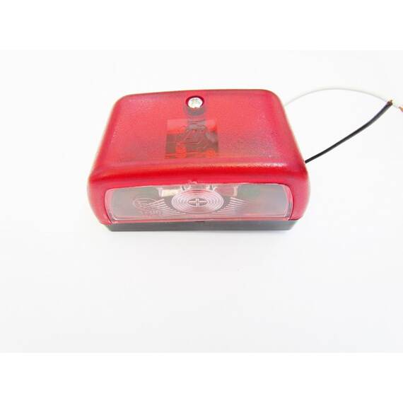 15x12 Lampa numar LED 24V cu pozitie rosie - - Roveli