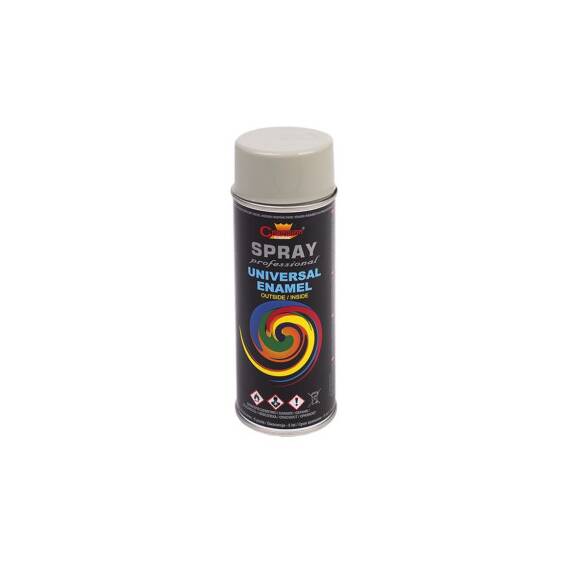 Spray vopsea Profesional CHAMPION  Gri 400ml Cod:RAL 7035 - - Roveli