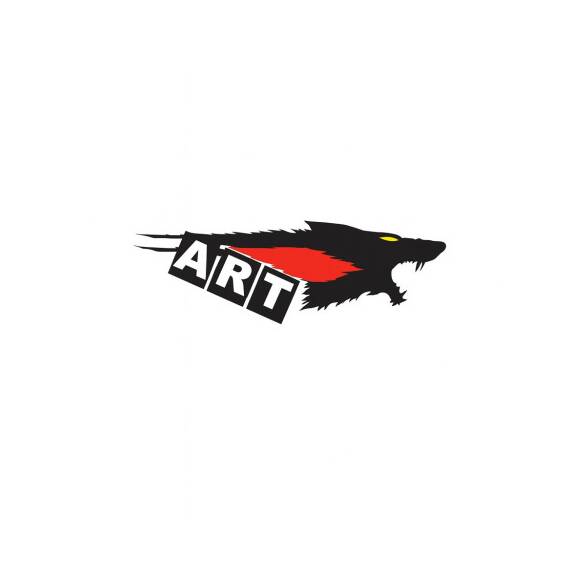 Abtibild  negru+rosu "ART" Cod:DZ-53 - - Roveli
