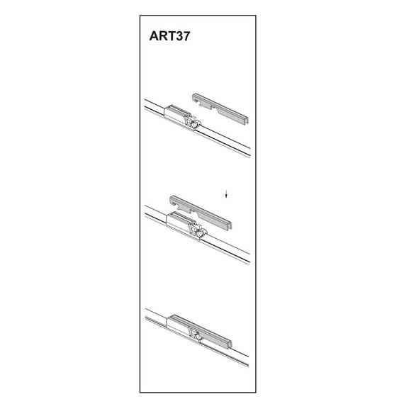 Stergator parbriz pasager AUDI A6 05/2004-> COD:ART37 22" - - Roveli