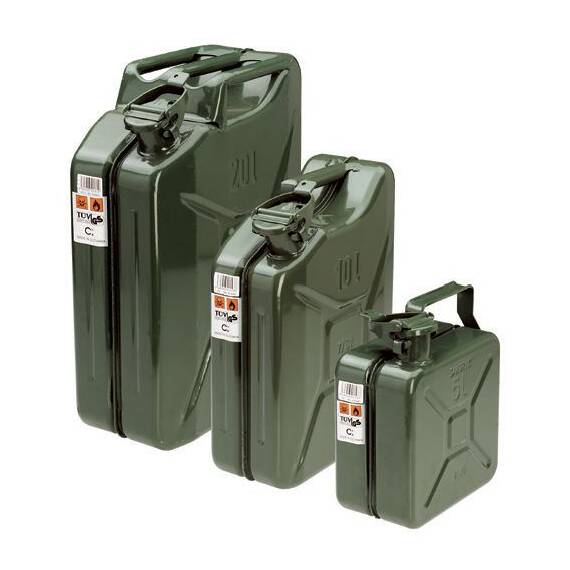 Canistra combustibil metal 10L - - Roveli