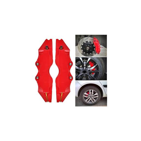Capac ornament etrier rosu /  marime L Cod:CP-1 - - Roveli