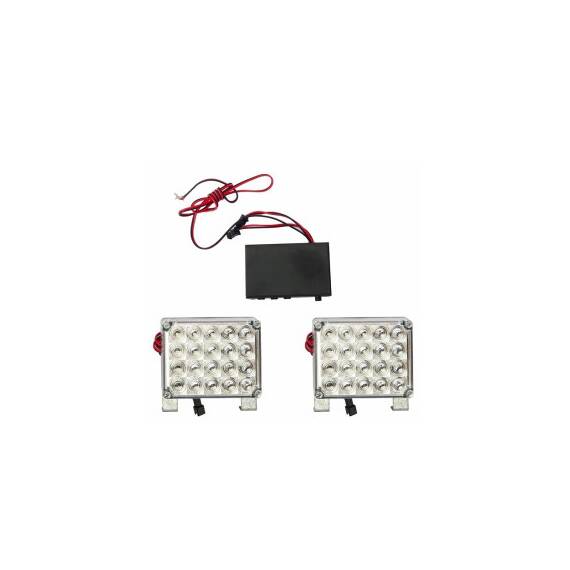 LAMPA LED STROBOSCOPICA LUMINA PORTOCALIE 24V COD: 51028 - - Roveli