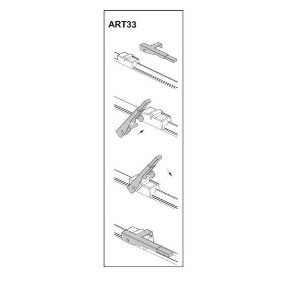 Stergator parbriz sofer VOLKSWAGENPHAETON (D32) 04/2002➝ COD:ART33 24" - - Roveli