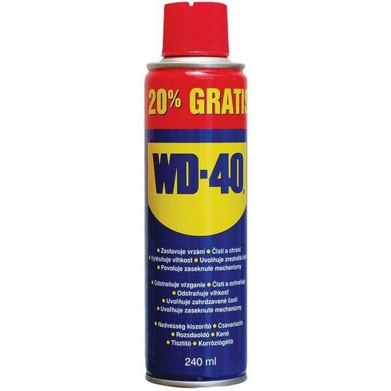 LUBRIFIANT MULTIFUNCTIONAL WD-40 200 ML - - Roveli