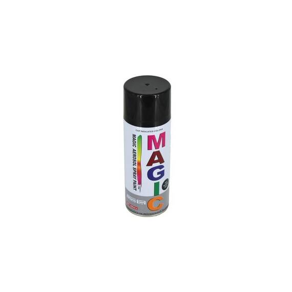 Spray vopsea MAGIC NEGRU MAT 400ml Cod:FOX004 - - Roveli
