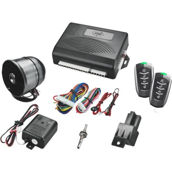 Alarma auto PNI OV288 cu 2 telecomenzi - - Roveli