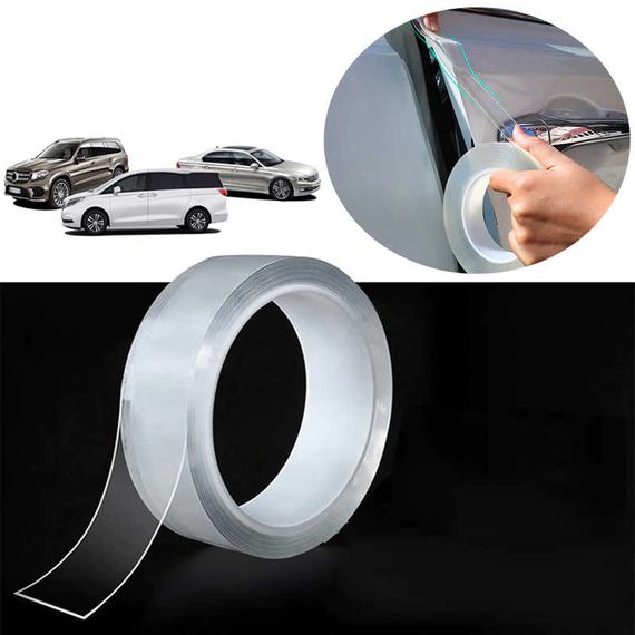 Folie protectie NANO transparenta 7cm X 5metri - - Roveli