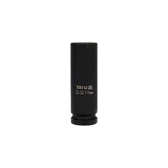 Cheie tubulară de impact lungă 17 mm 1/2" Yato Cod:YT-1037 - - Roveli