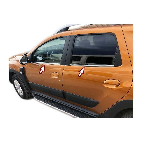 Ornament cromat pentru perie geam Dacia Duster II 2018-> CROM 4080 - - Roveli
