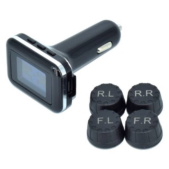 Sistem monitorizare presiune in pneuri TPMS 12V. COD: SHI-TPMS01 - - Roveli