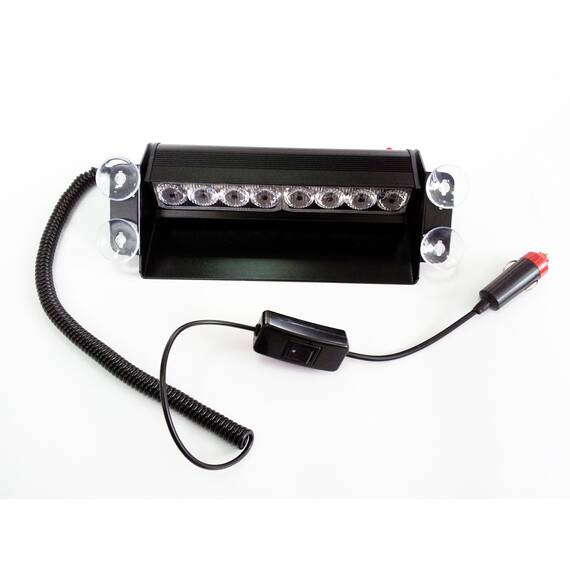 Lampa stroboscopica TL109 8W parbriz Albastru - - Roveli