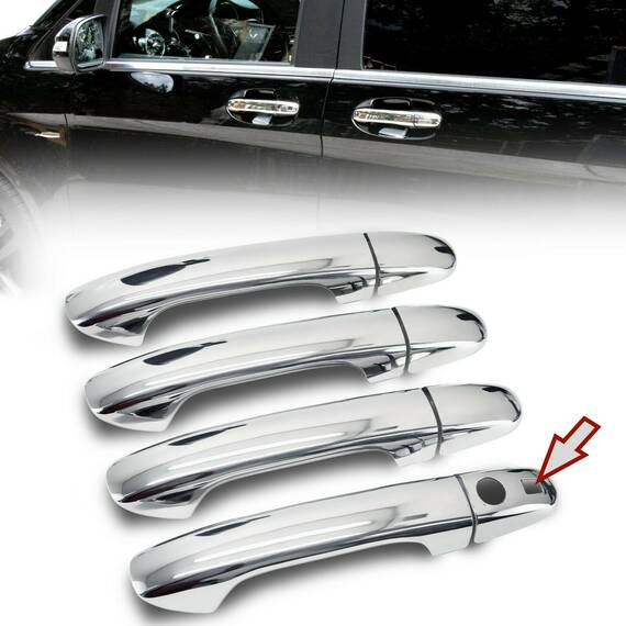 Ormanente crom pentru manerele usilor Mercedes Vito W477 2014-> cu Keyless Go  CROM 2980 - - Roveli