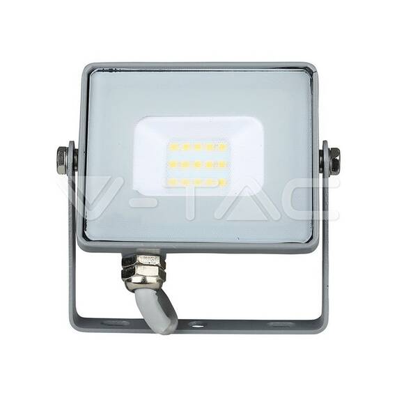 Proiector LED 10W Cip SAMSUNG SMD Corp Gri 6400K COD: 432 - - Roveli