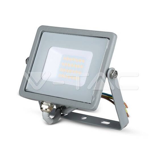 Proiector LED 20W Cip SAMSUNG SMD Corp Gri 4000K COD: 446 - - Roveli