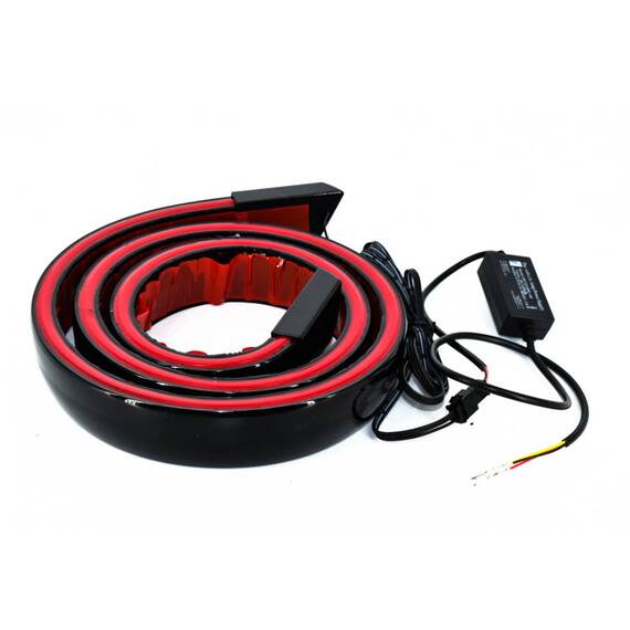 Eleron porbagaj / luneta cu LED cu functii de pozitie , stop pe frana si semnalizare COD : FS-002 Negru 12V - - Roveli