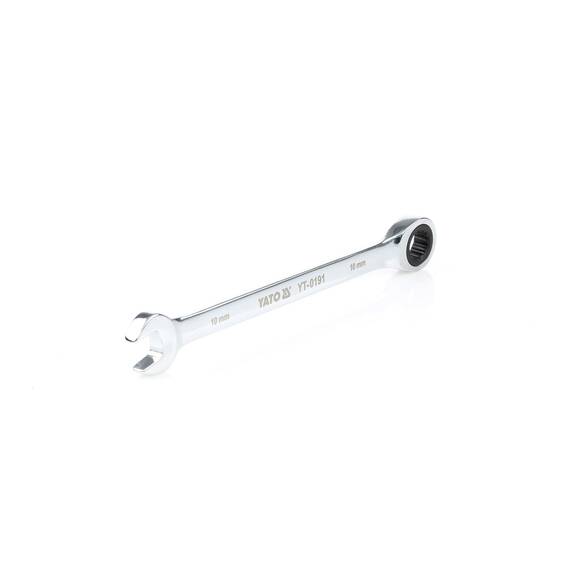Cheie combinată și inelară cu clichet 10 mm Yato Cod:YT-0191 - - Roveli