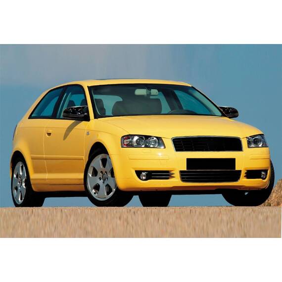 Capace oglinda tip BATMAN compatibile cu Audi A3 8P 2003-2007 negru lucios Cod:BAT10001 - - Roveli