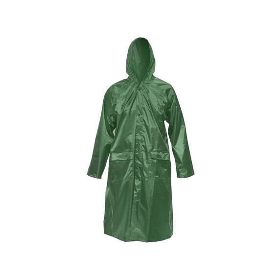 Pelerina cu gluga impermeabila cu fermoar din poliester cu membrana PVC ( XL ) Cod:BK77403 - - Roveli
