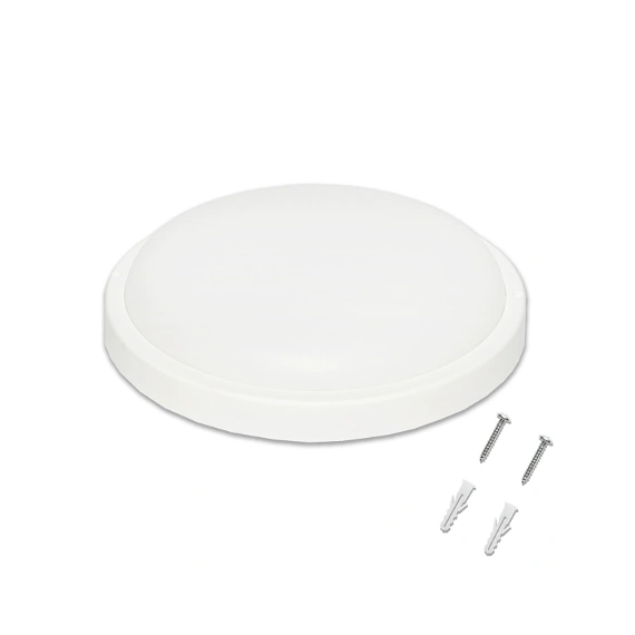 Plafoniera led de interior/exterior 24W, 4000K, 220V, 260mm, IP65 Breckner Germany Cod: BK69401 - - Roveli